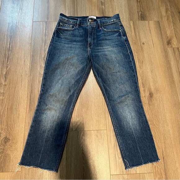 Frame Denim Le Sylvie Slender Straight in Halston Blue - Picture 2 of 12